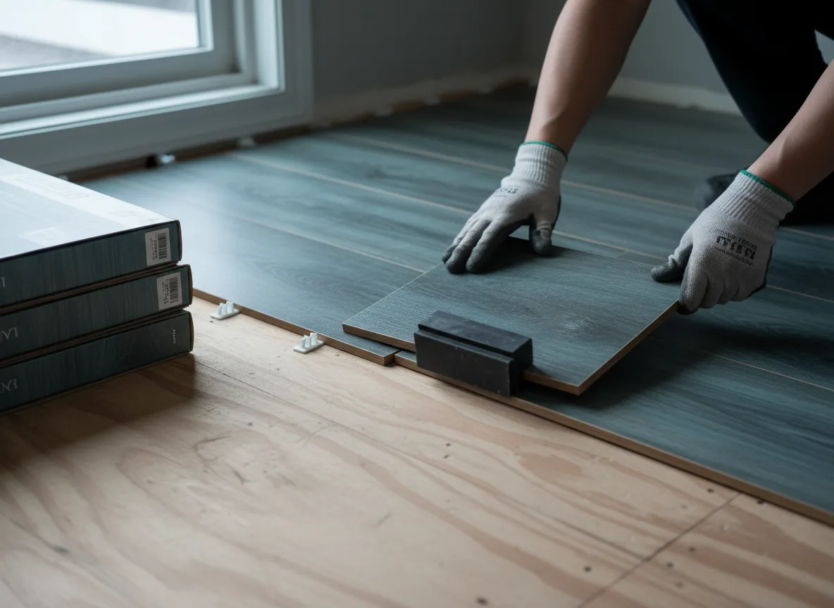 Luxury Vinyl Plank Installation company in Roosevelt, OK